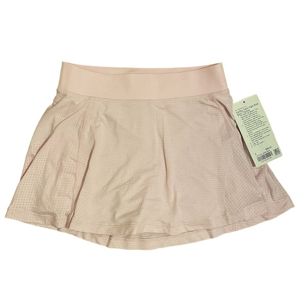 Lululemon Swiftly Tech High-Rise Tennis Skirt in Meadowsweet Pink - Picture 2 of 4